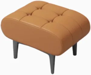 High End Leather Sofa Stool, Household Footrest Nordic Small Benc, Creative Solid Wood Doorway Change Shoe Bench, Imperial Concubine Footstool, for Living Room, Bedr B