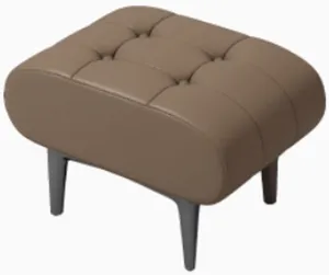High End Leather Sofa Stool, Household Footrest Nordic Small Benc, Creative Solid Wood Doorway Change Shoe Bench, Imperial Concubine Footstool, for Living Room, Bedr D
