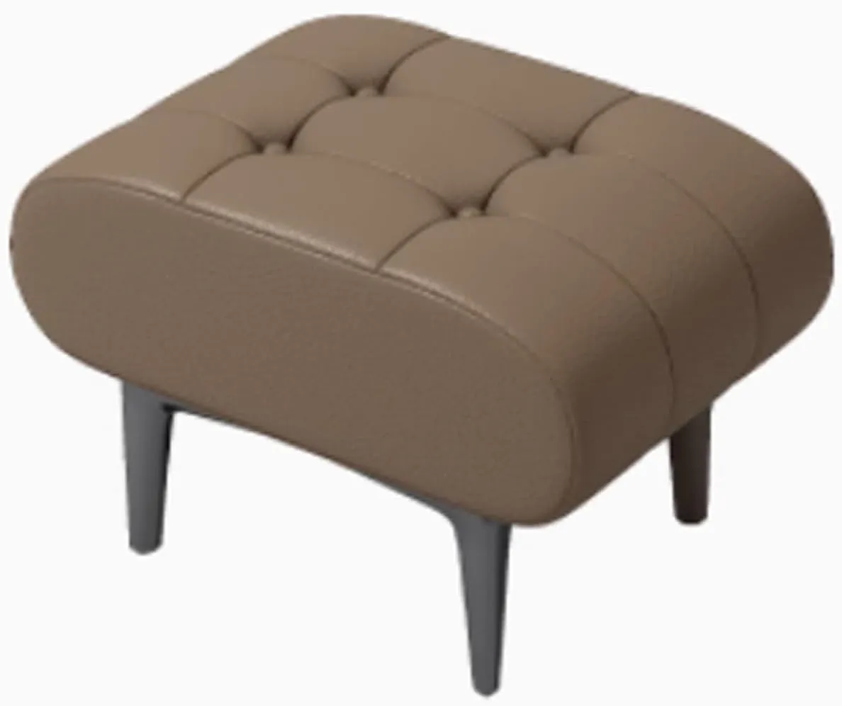 High End Leather Sofa Stool, Household Footrest Nordic Small Benc, Creative Solid Wood Doorway Change Shoe Bench, Imperial Concubine Footstool, for Living Room, Bedr D