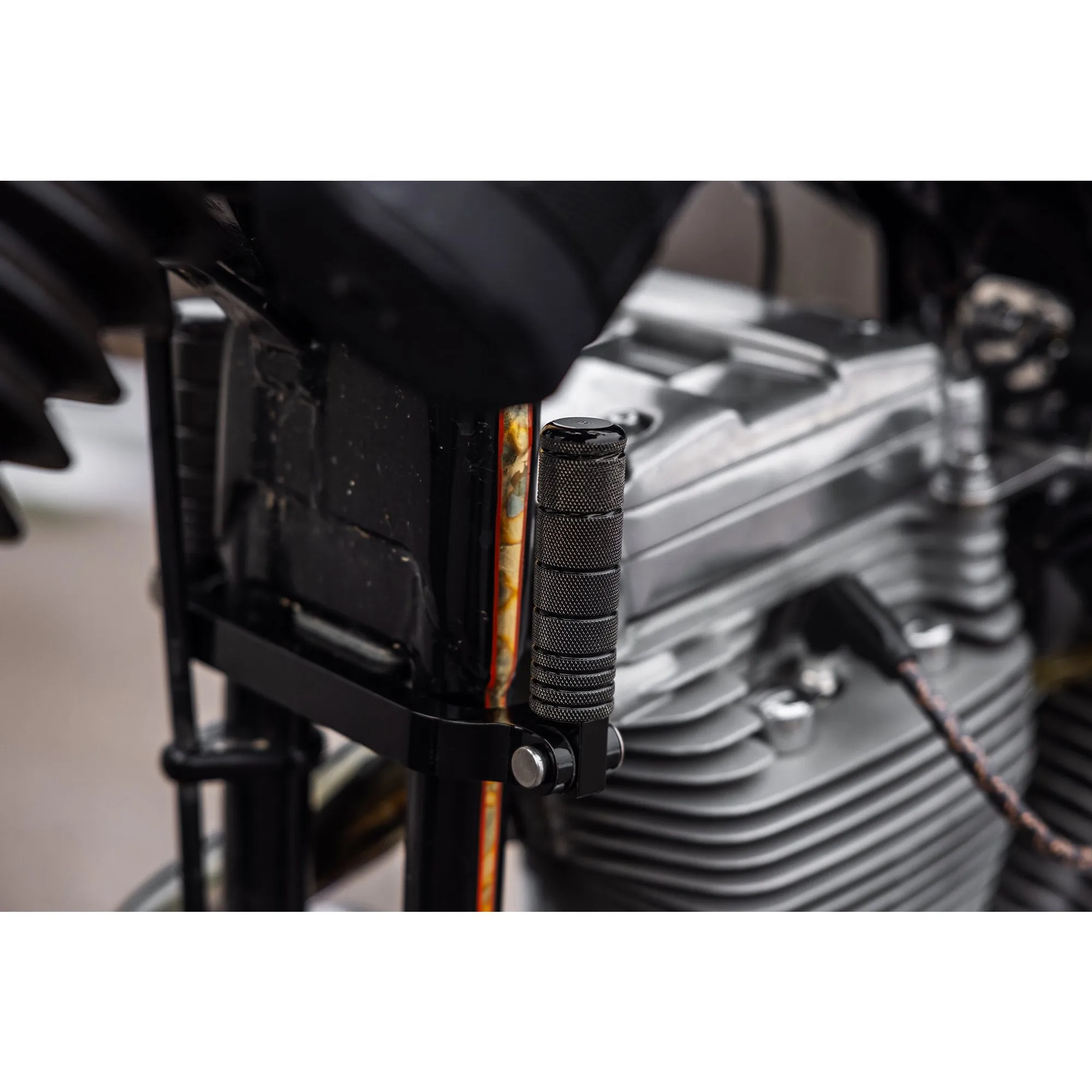 Highway Pegs - Harley-Davidson Sporsters - Black Powdercoat