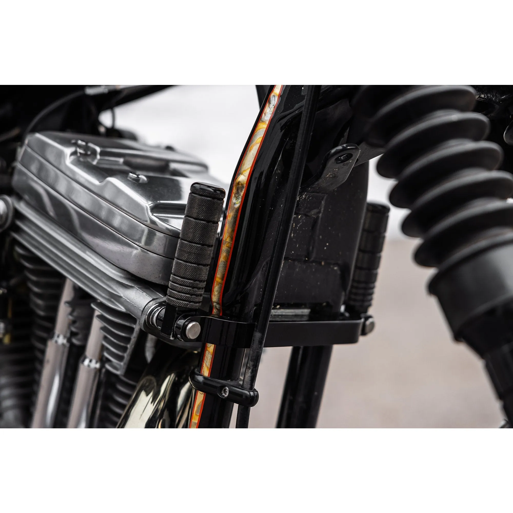Highway Pegs - Harley-Davidson Sporsters - Black Powdercoat