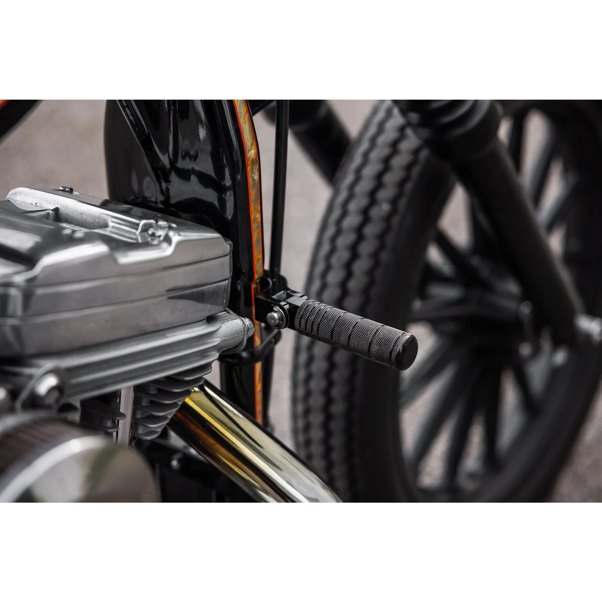 Highway Pegs - Harley-Davidson Sporsters - Black Powdercoat