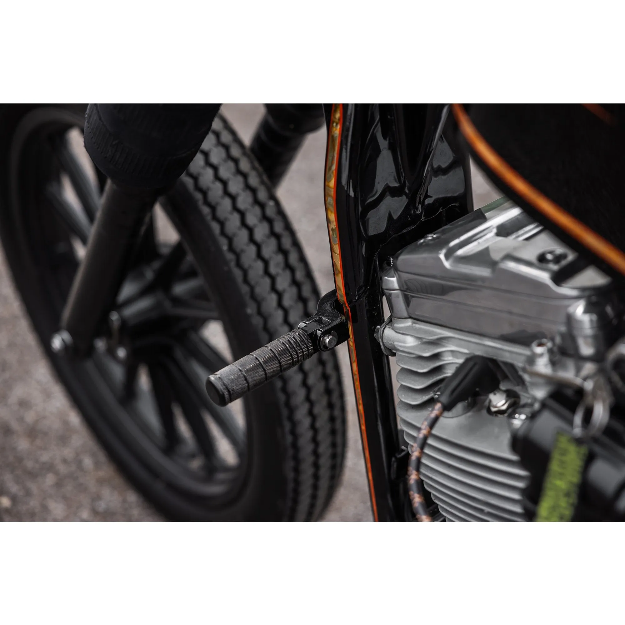 Highway Pegs - Harley-Davidson Sporsters - Black Powdercoat