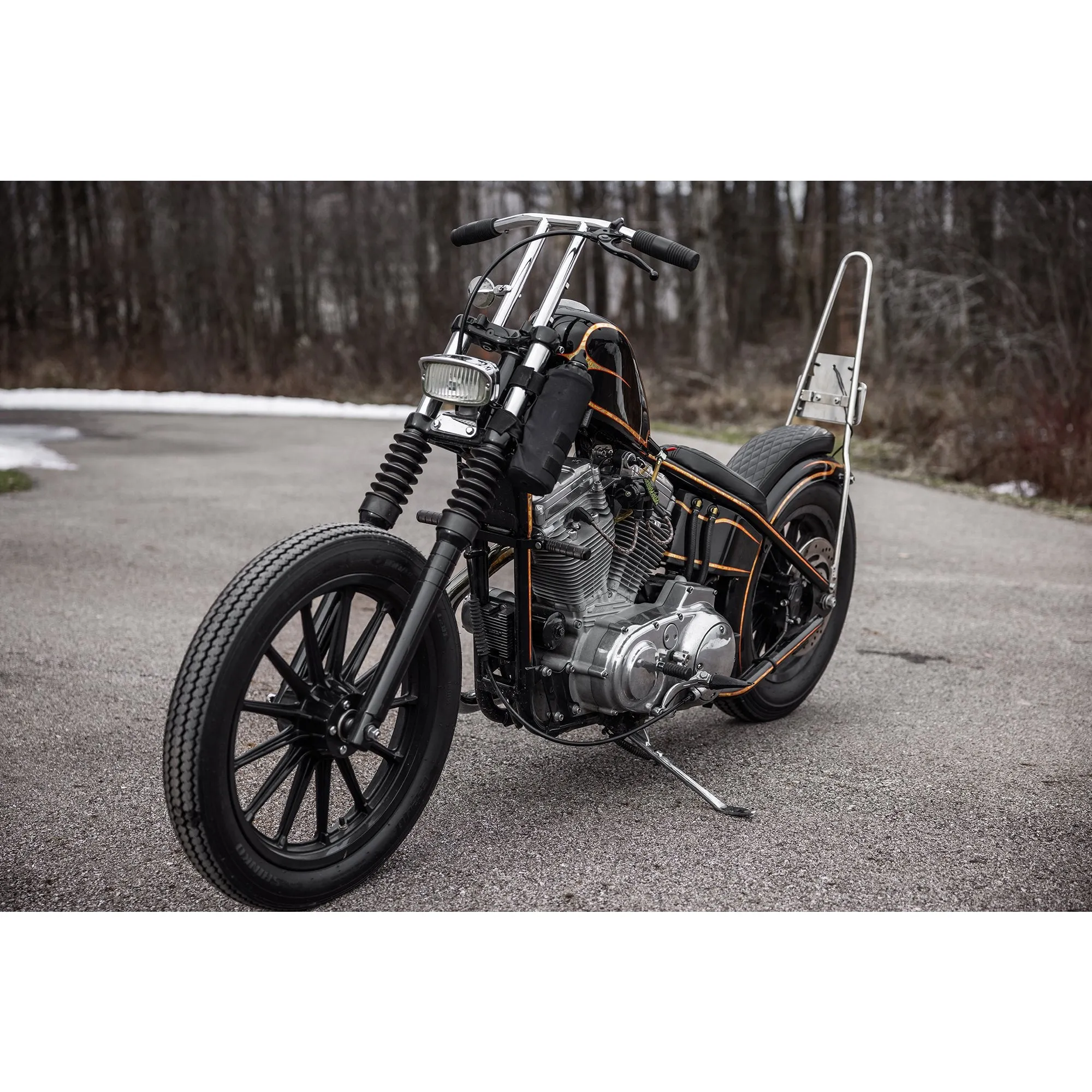 Highway Pegs - Harley-Davidson Sporsters - Black Powdercoat