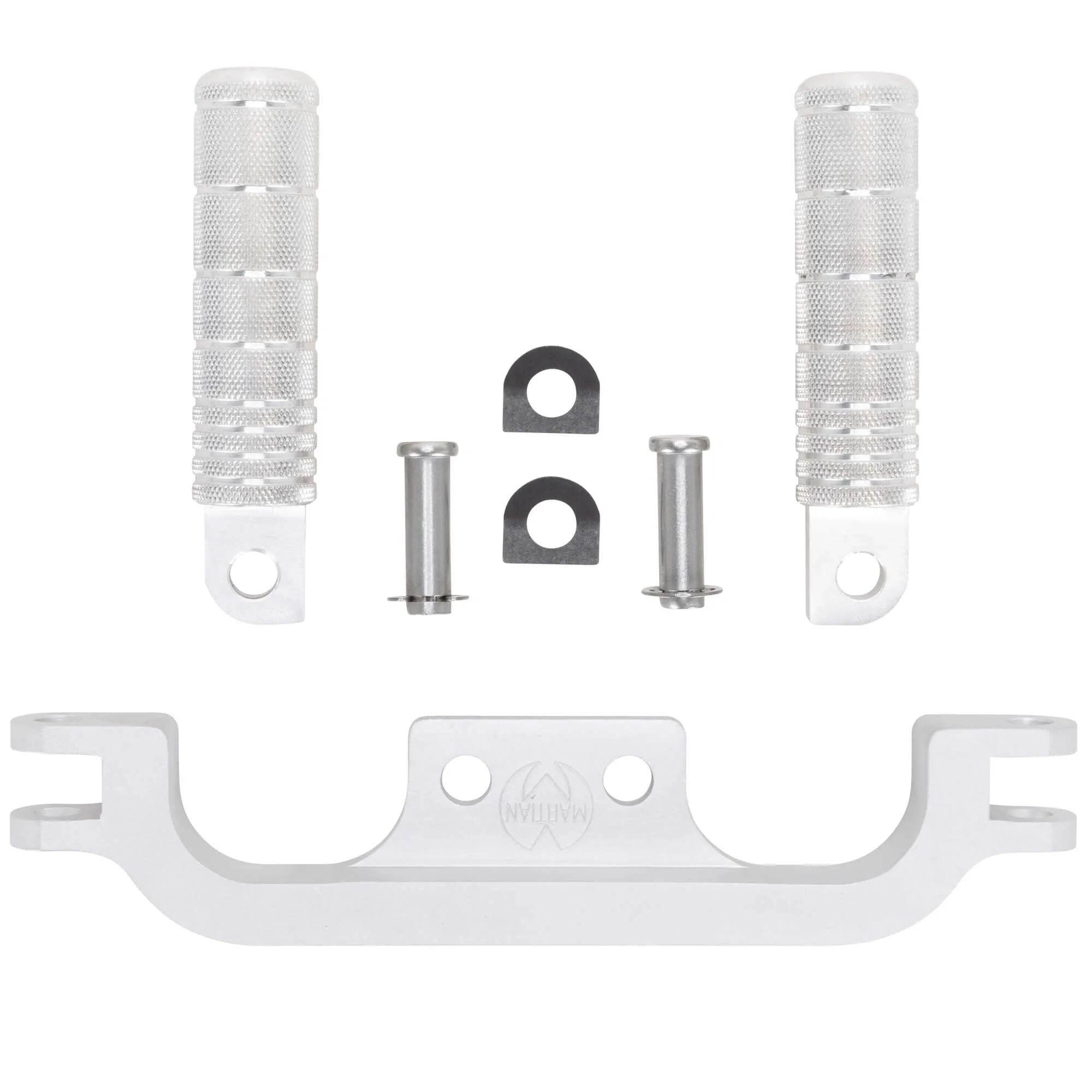 Highway Pegs - Harley-Davidson Sporsters - Raw Aluminum