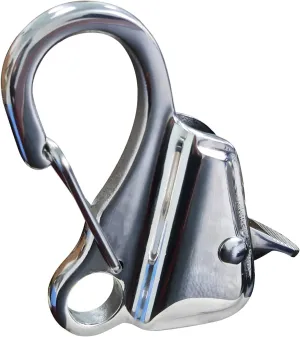 Hook 316 Stainless Steel, Knotless Anchor System with Quick Release Rope(Rope Not Included), Adjustable Cam Cleat Rope Lock,Holds 8000 lb.