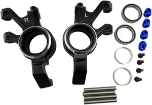 Hot Racing XMX2101 Aluminum Steering Blocks W/Hd Bearing Support TRA