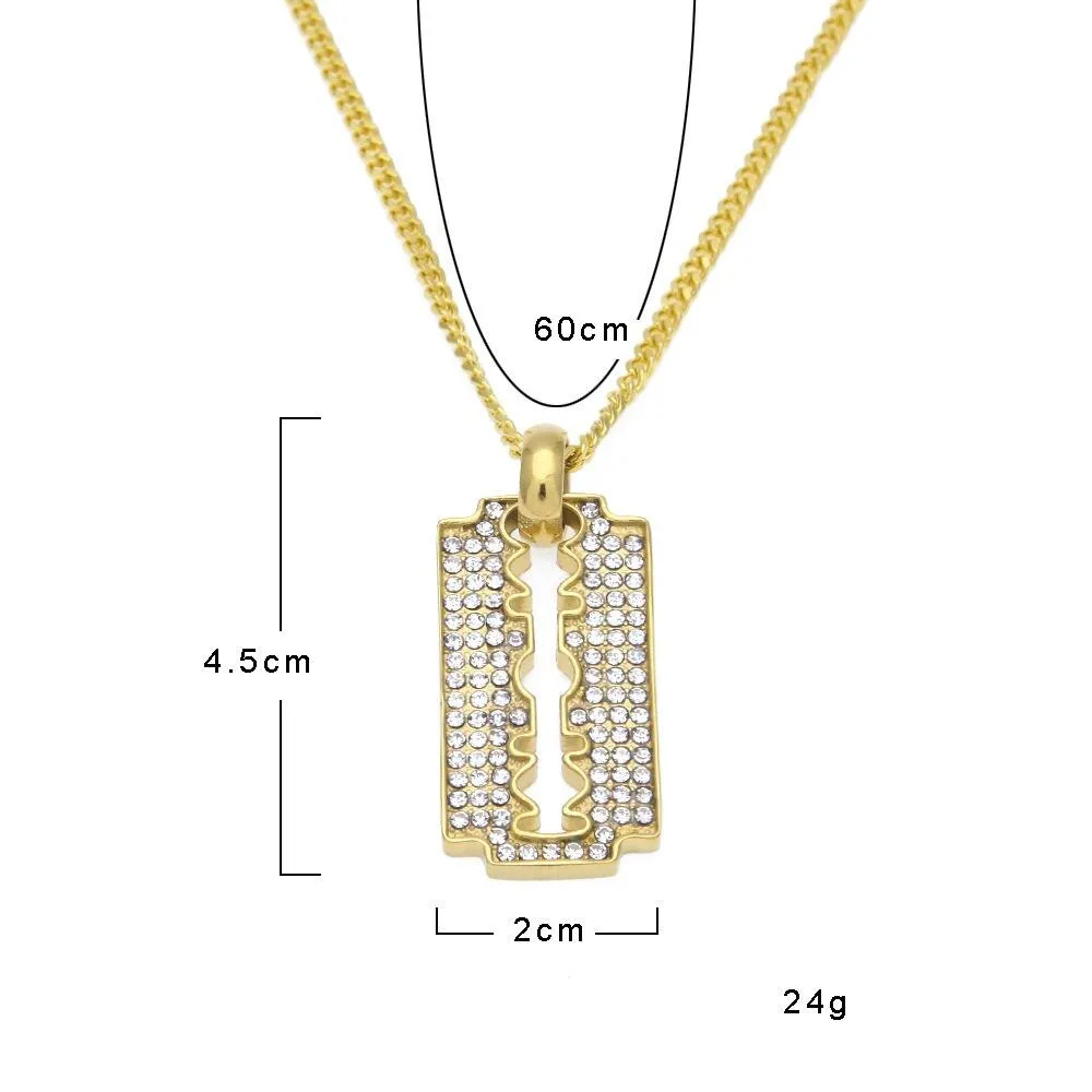 ICED OUT NECKLACE "ALL OVER"