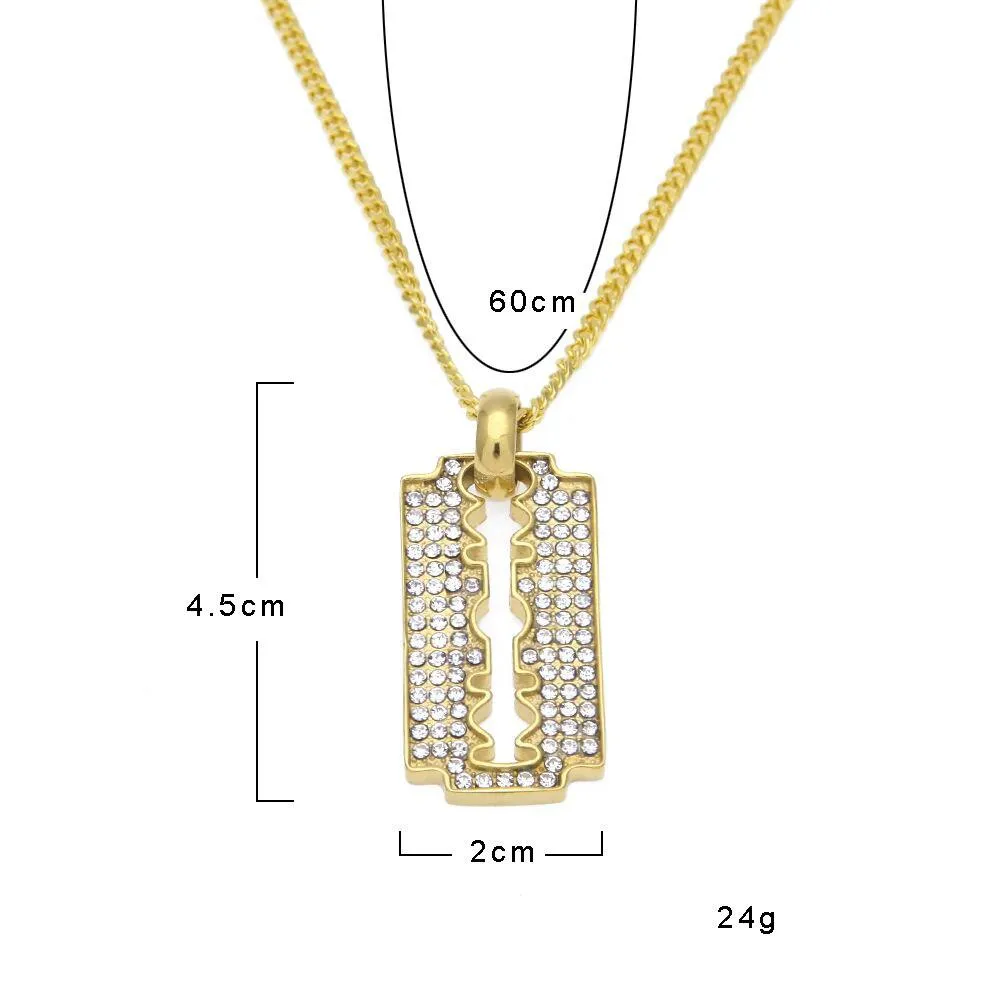 ICED OUT NECKLACE "ALL OVER"