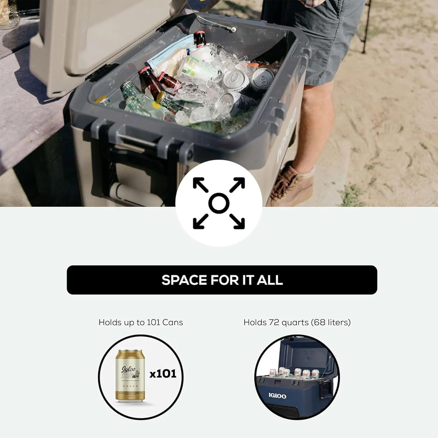 Igloo BMX Hard Coolers (25-72QT)