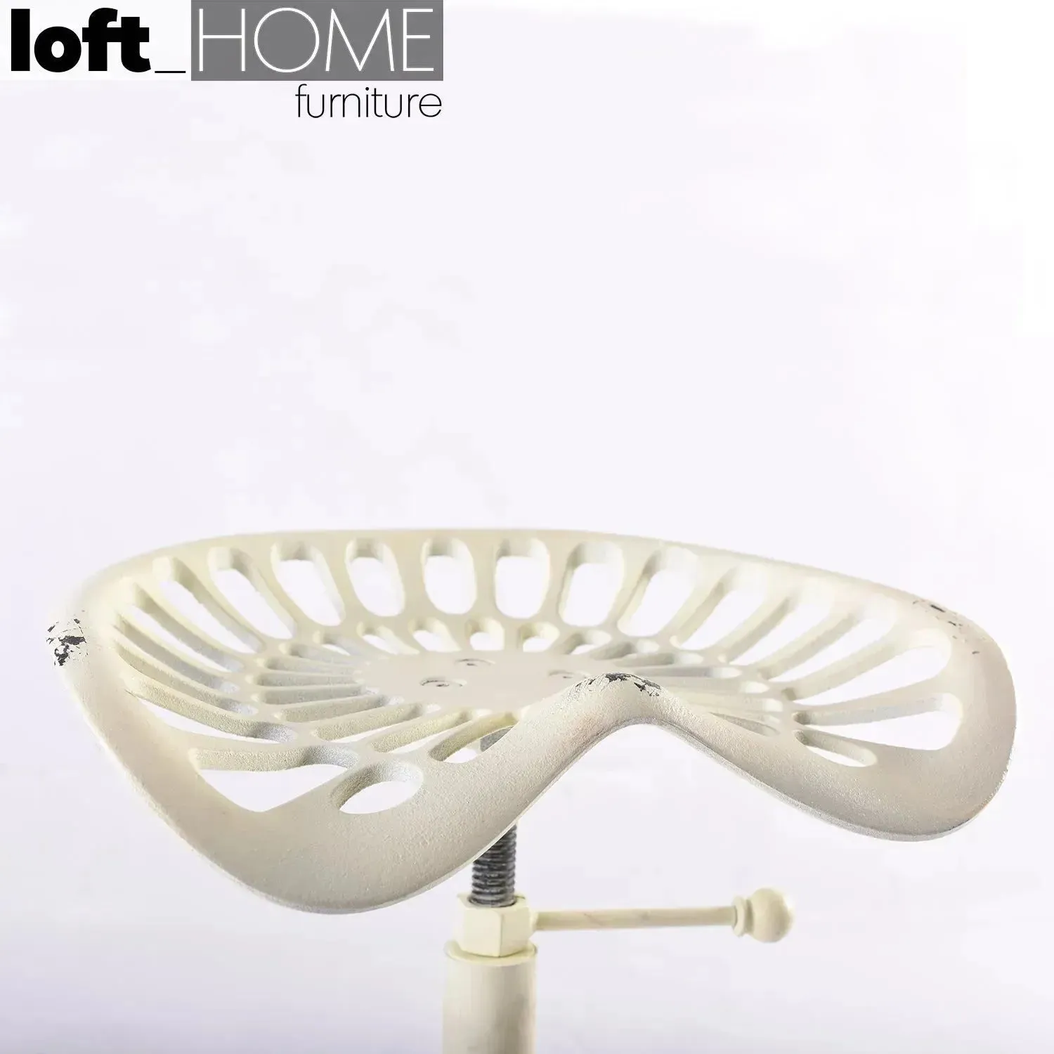 Industrial Steel Height Adjustable Stool DEWY