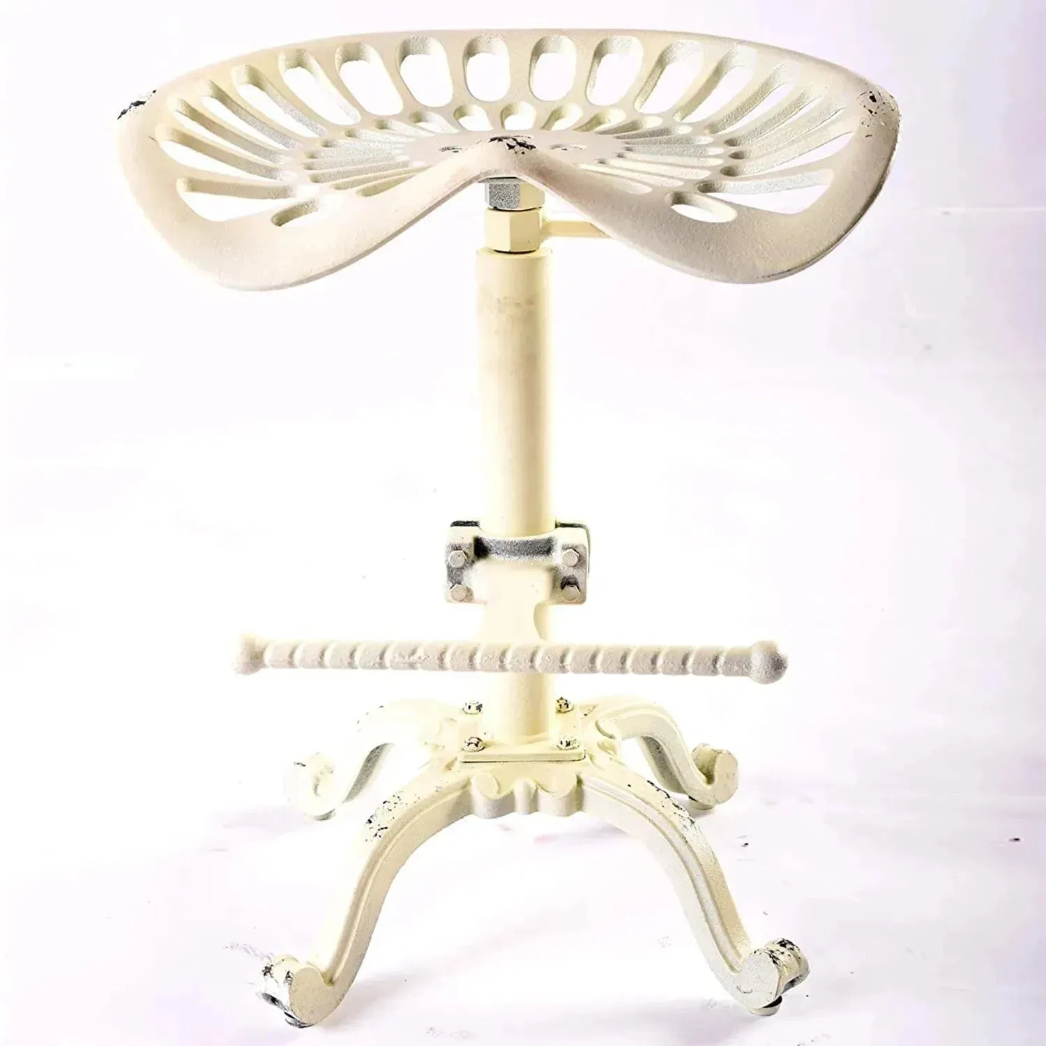 Industrial Steel Height Adjustable Stool DEWY