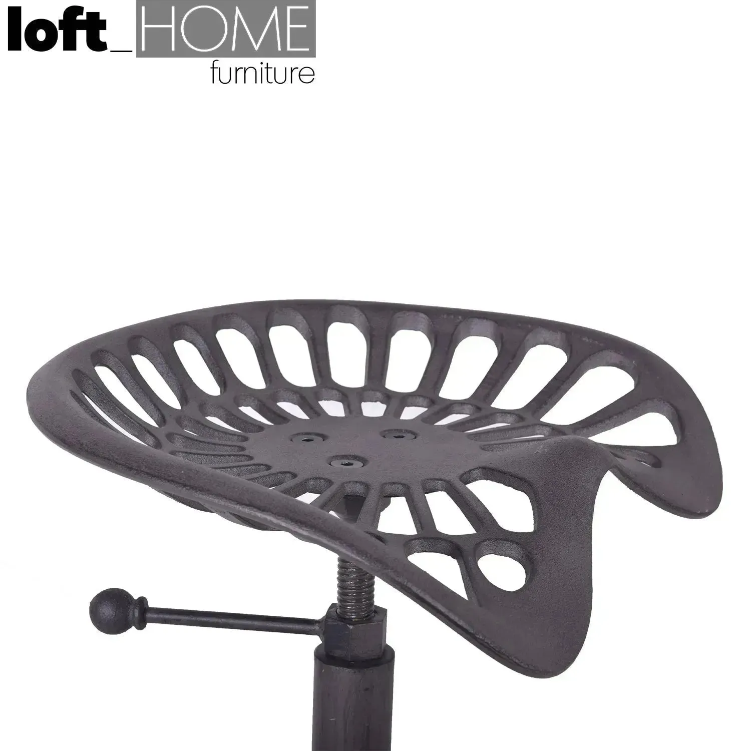 Industrial Steel Height Adjustable Stool DEWY