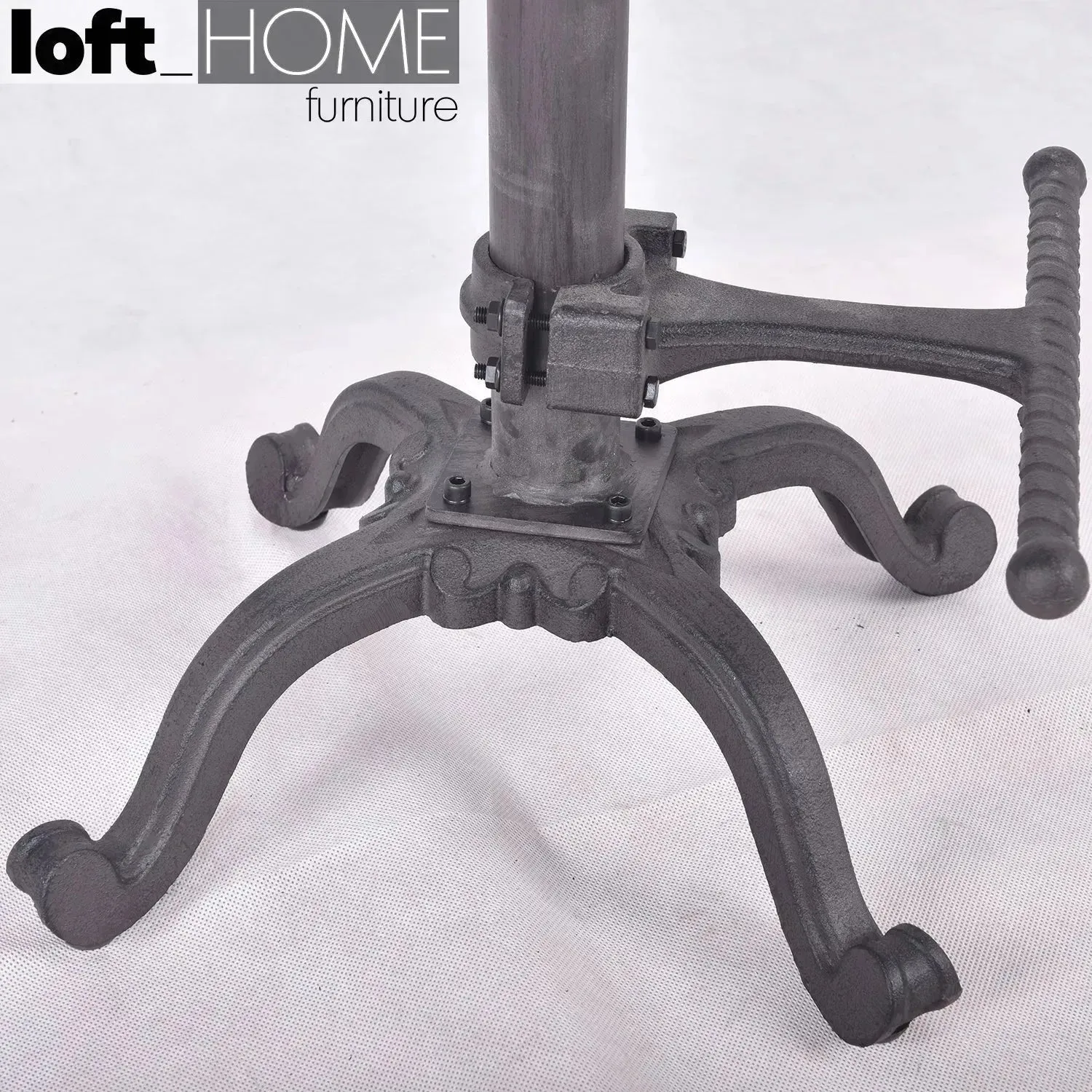Industrial Steel Height Adjustable Stool DEWY