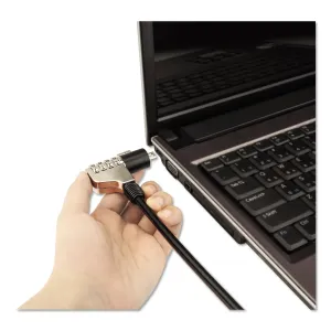 Innovera® Combination Laptop Lock, 6 Ft Steel Cable