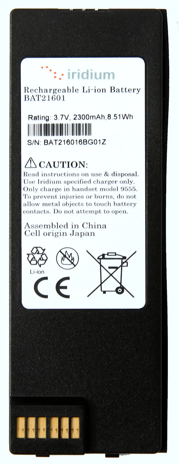 Iridium BAT21601 9555 Battery