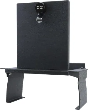 JIKE Center Console Gun Safe - Console Gun Vault Compatible with Ford F-150 2021-2024 (Not for 2025), Ford F-150 Lightning 2021-2024, 4 Digit Lock.