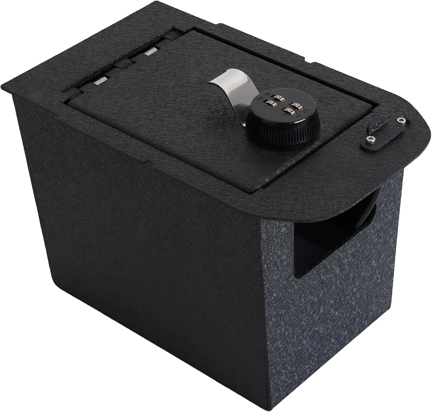 JIKE Center Console Gun Safe - Console Gun Vault Compatible with Toyota RAV4 2019-2025, 4 Digit Lock.