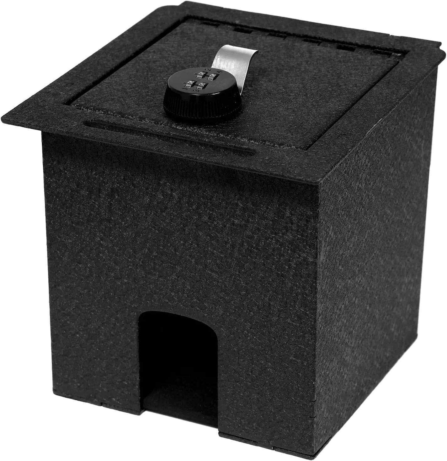 JIKE Center Console Gun Safe - Console Gun Vault Compatible with Toyota Tacoma 2016-2023, 4 Digit Lock.