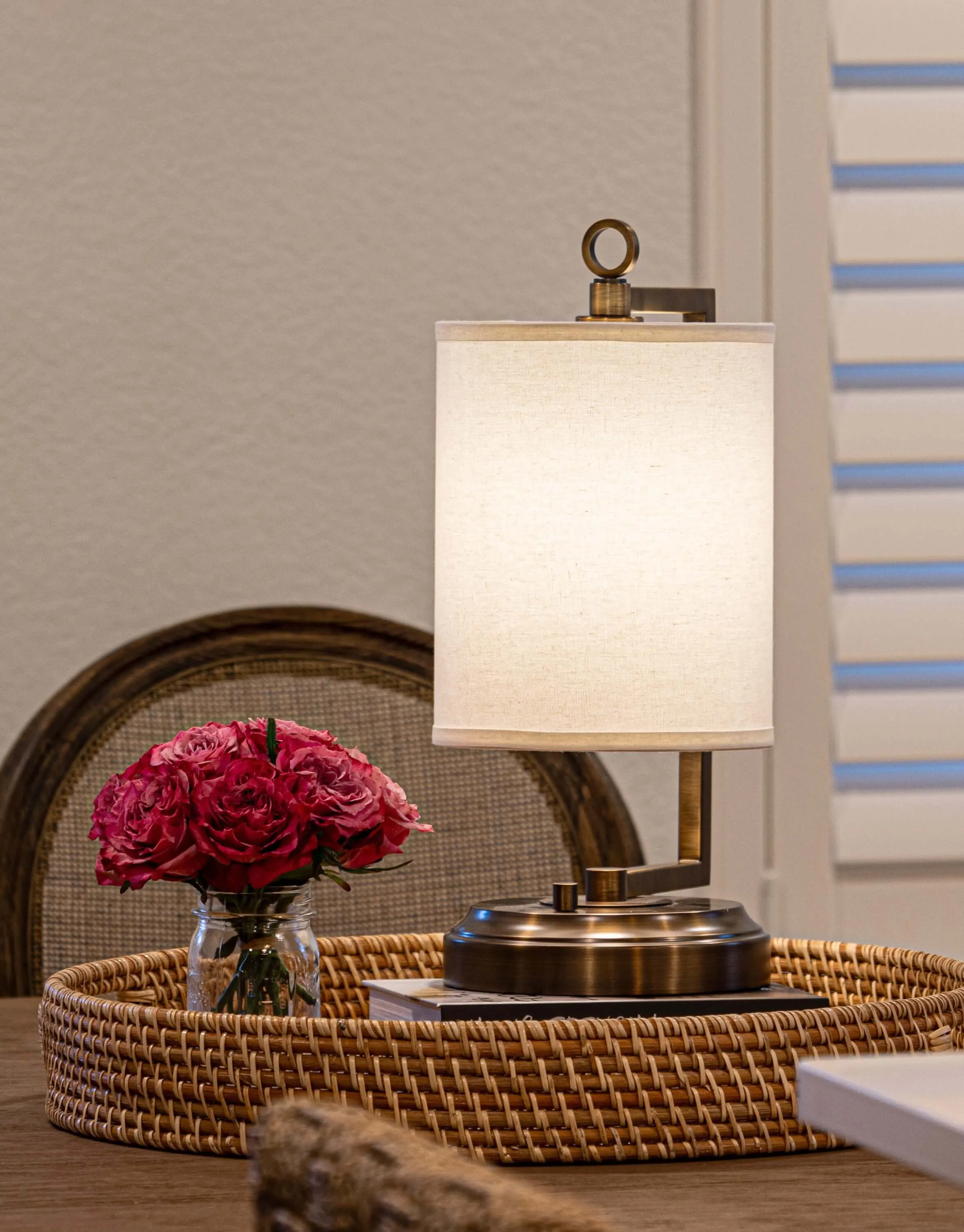Jynn Cordless Lamp - Dark Antique Brass