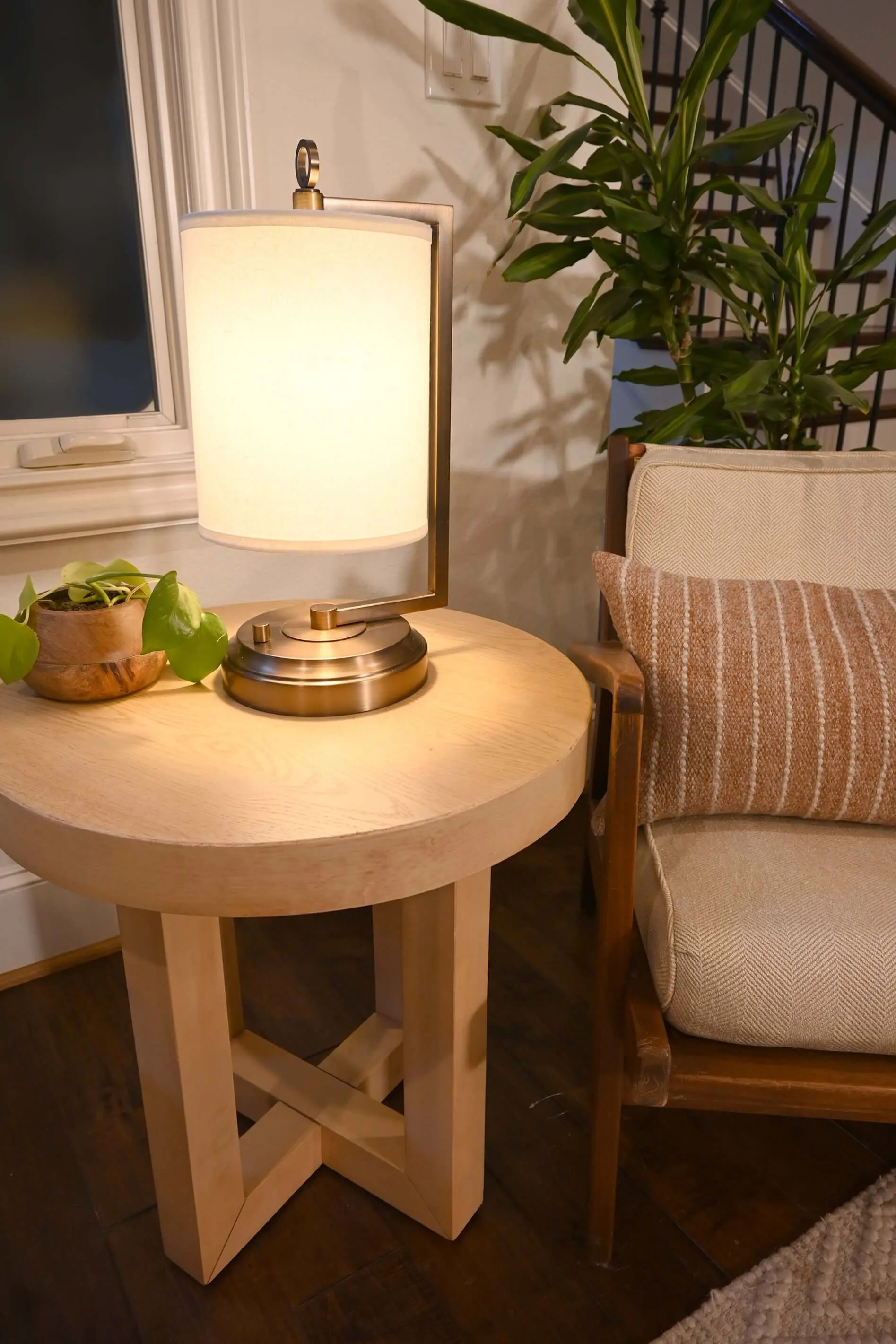 Jynn Cordless Lamp - Dark Antique Brass