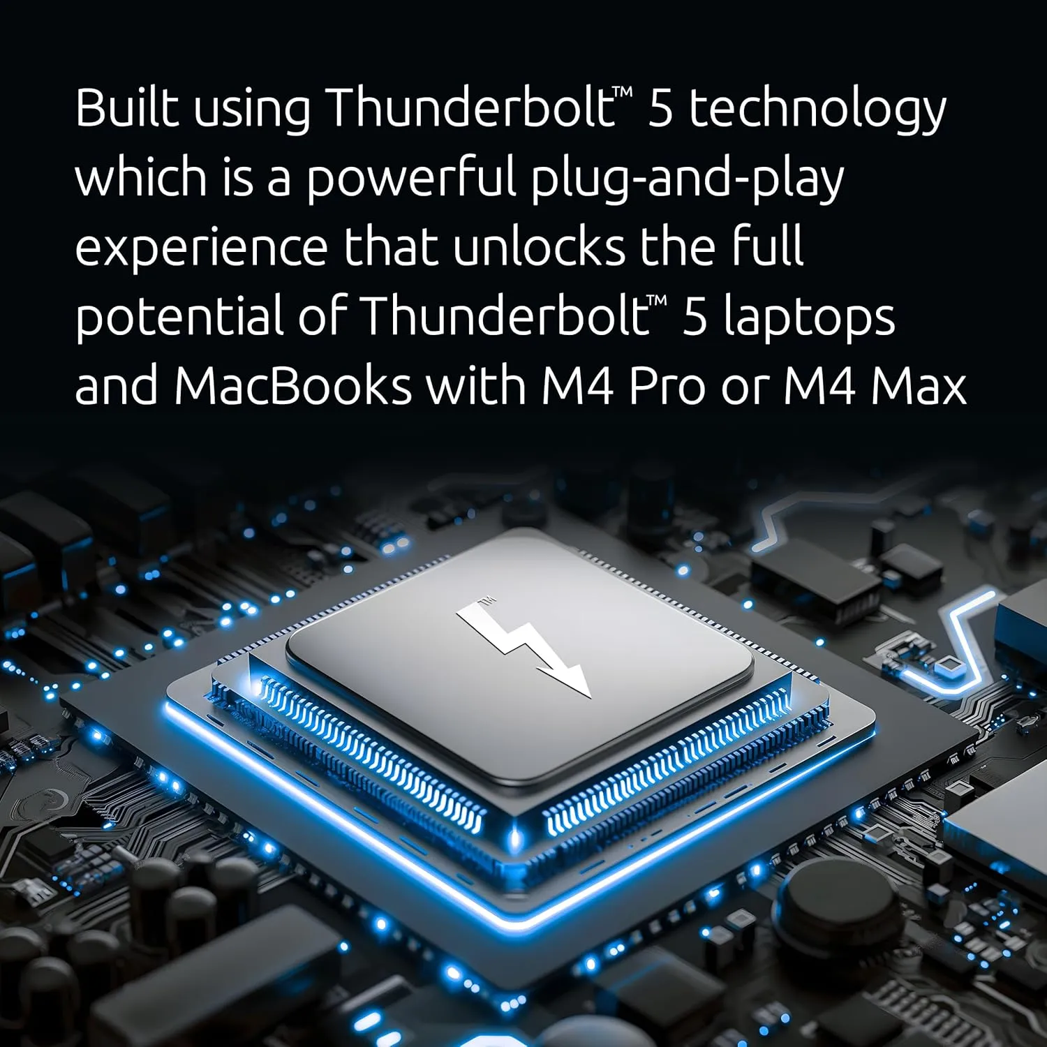 Kensington SD5000T5 Thunderbolt 5 Docking Station – Dual Display for MacBooks M1/M2/M3/M4 Pro and Max; Triple Display for Windows TB5; TB4 Compatible, 140W Power Delivery (K35201NA)