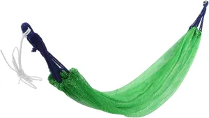 KESYOO 1 Set Single Hammock Deck Hammock Portable Let’s Breathable Mesh Garden Travel Waterproof Camping Accessories Swing Chair Accessories para Camping Green Canvas