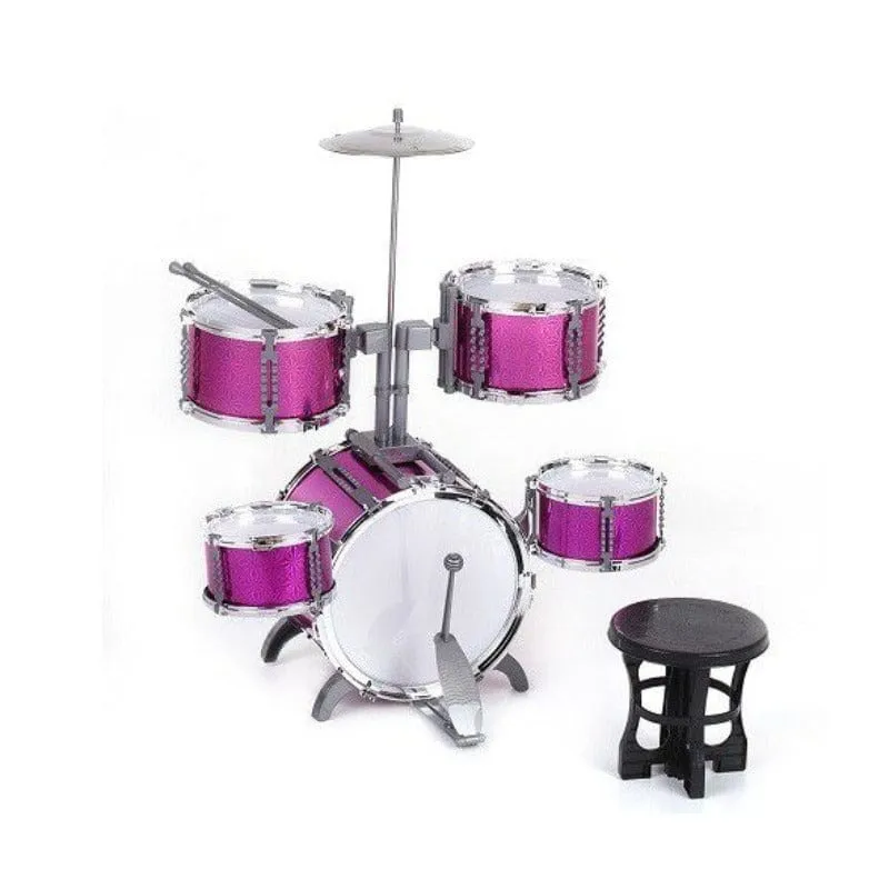 Kids Jazz Drum Set Kit Musical Educational