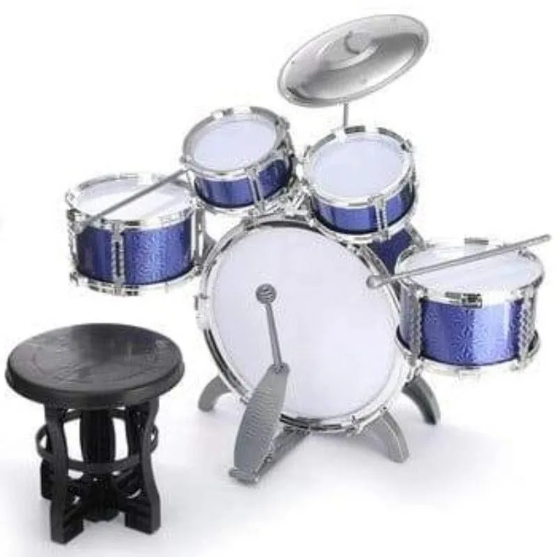 Kids Jazz Drum Set Kit Musical Educational