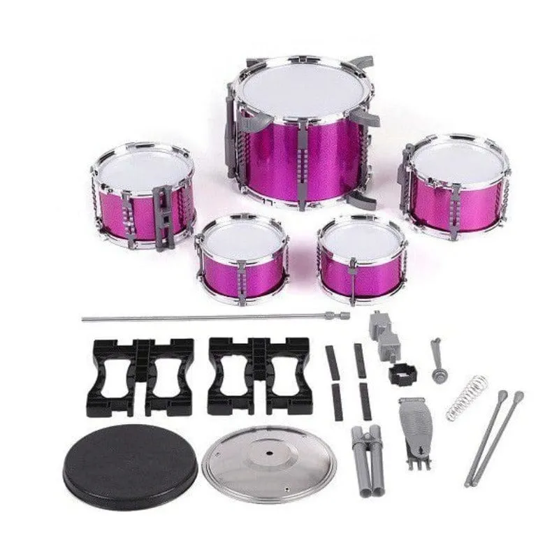 Kids Jazz Drum Set Kit Musical Educational