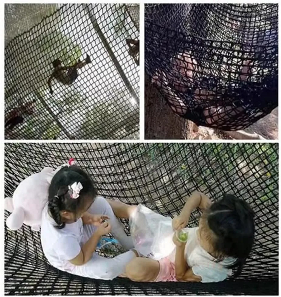 Kids Playground net Polyester Double Layers Playground Net Kids Net for Climbing Kids Outdoor Treehouse net Football net