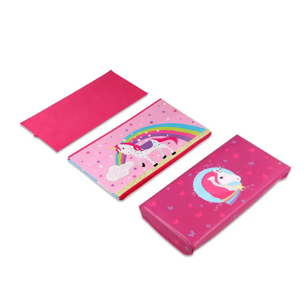 Kids Ready-made selection Box Foldable - Pink Storage Urgent sale Toy / Unicorn