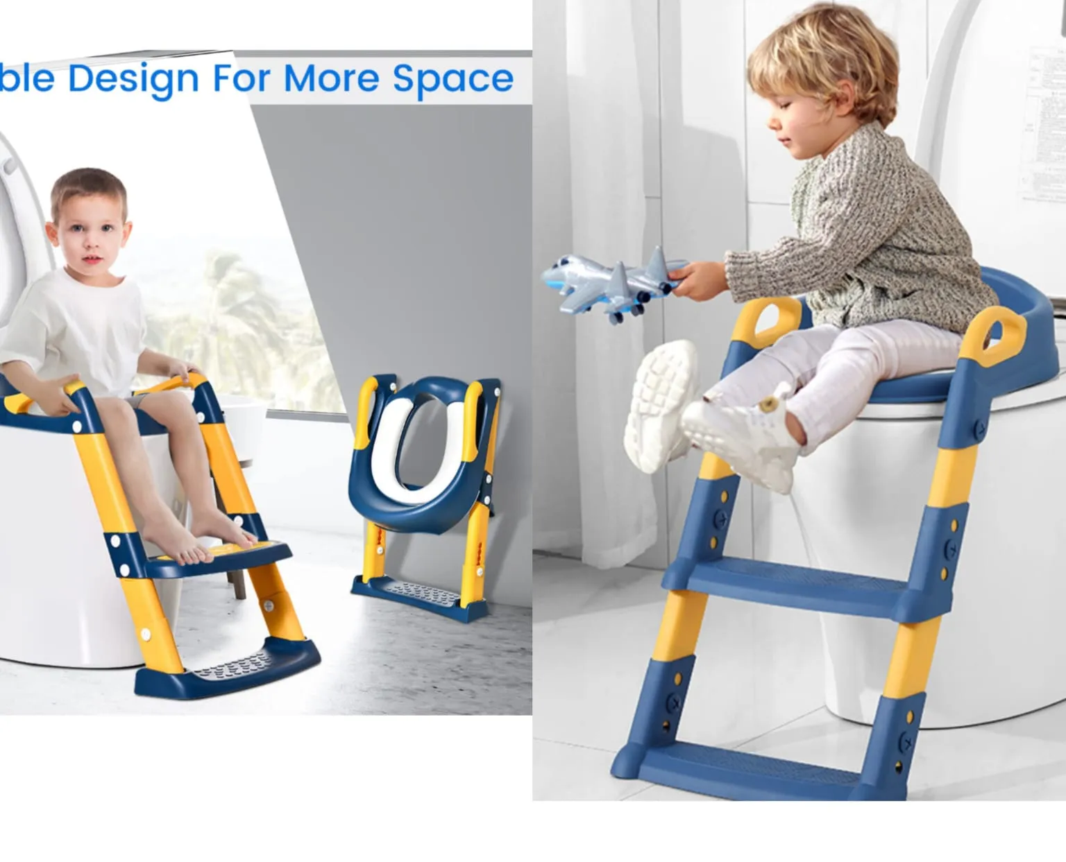Kids Toilet Foldable Stepped Stool