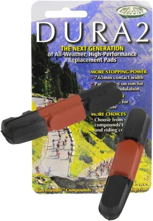 Kool Stop Ks-Dr2Tr Dura-2 Road Inserts Triple Compound