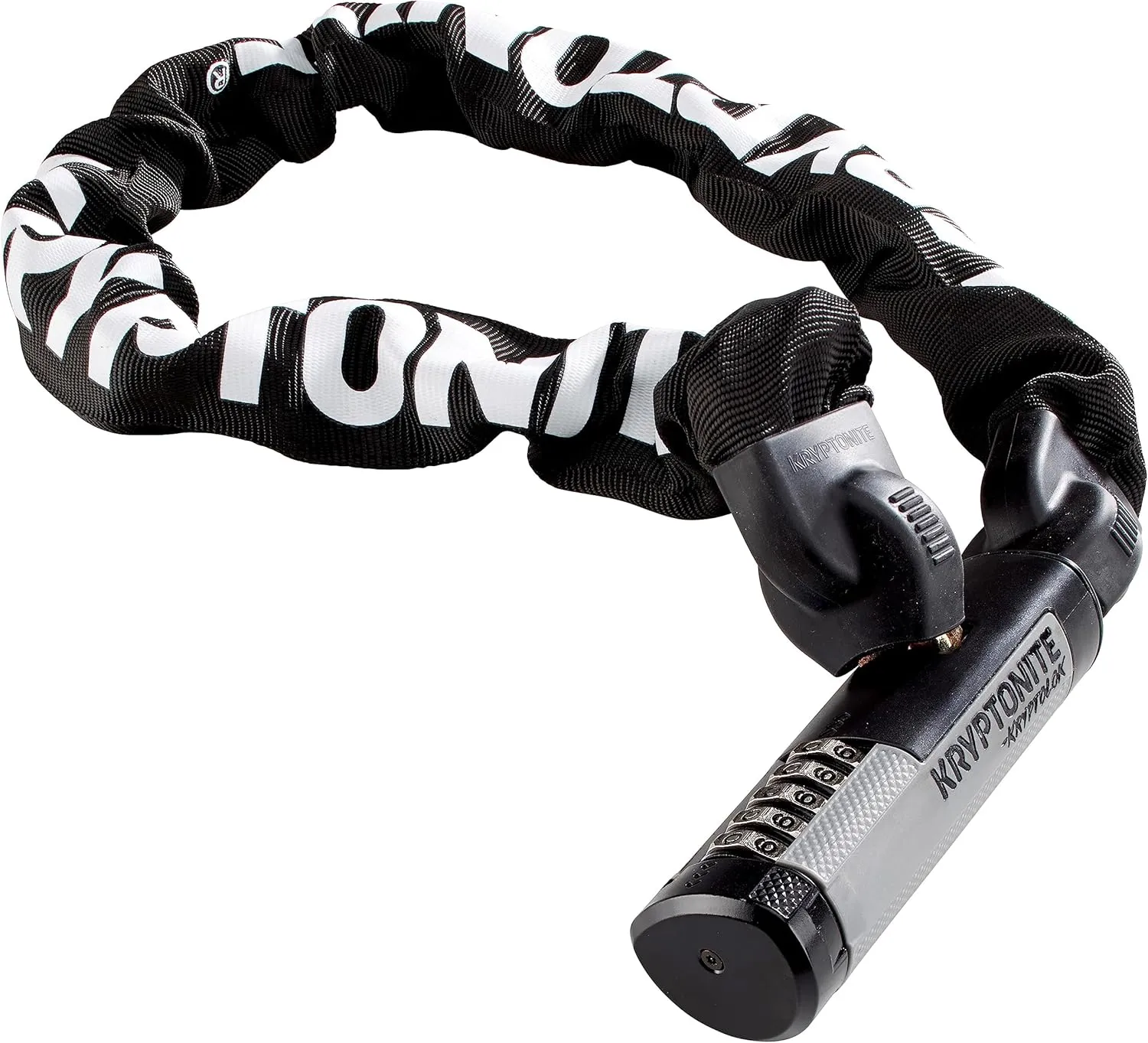 Kryptonite Kryptolok 990 Combo Bike Chain Lock, 3 Feet Long Heavy Duty Anti-Theft Sold Secure Gold Bicycle Chain Lock, 5-Digit Resettable Combination Lock for E-Bike Scooter Road Mountain Bikes