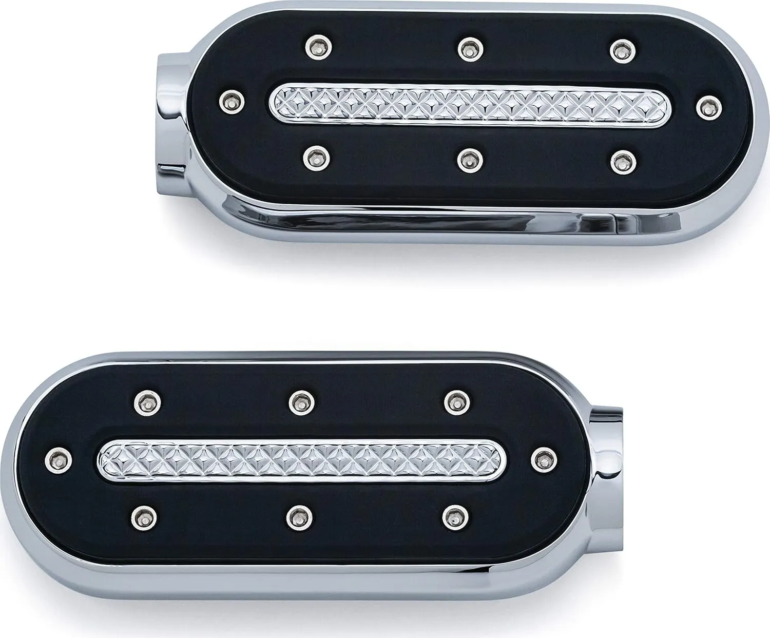 Kuryakyn Heavy Industry Pegs Without Adapters, Chrome