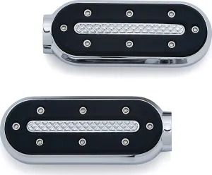 Kuryakyn Heavy Industry Pegs Without Adapters, Chrome