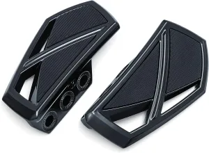Kuryakyn Phantom Mini Boards, Gloss Black