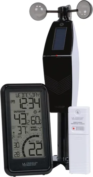 La Crosse Technology 327-1418BW Monochromatic Digital Wind Speed Station