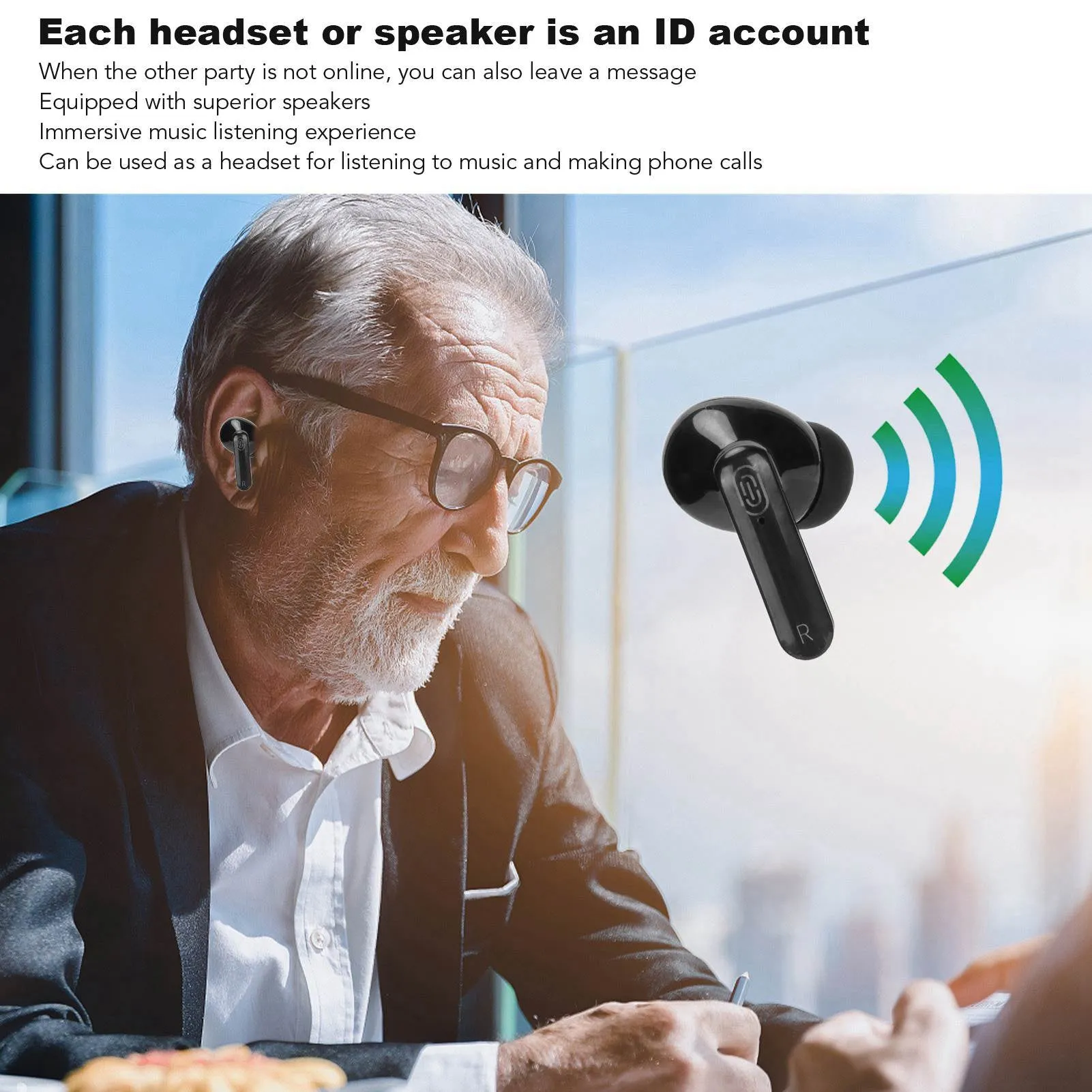 Language Translator Earbuds for 144 Languages