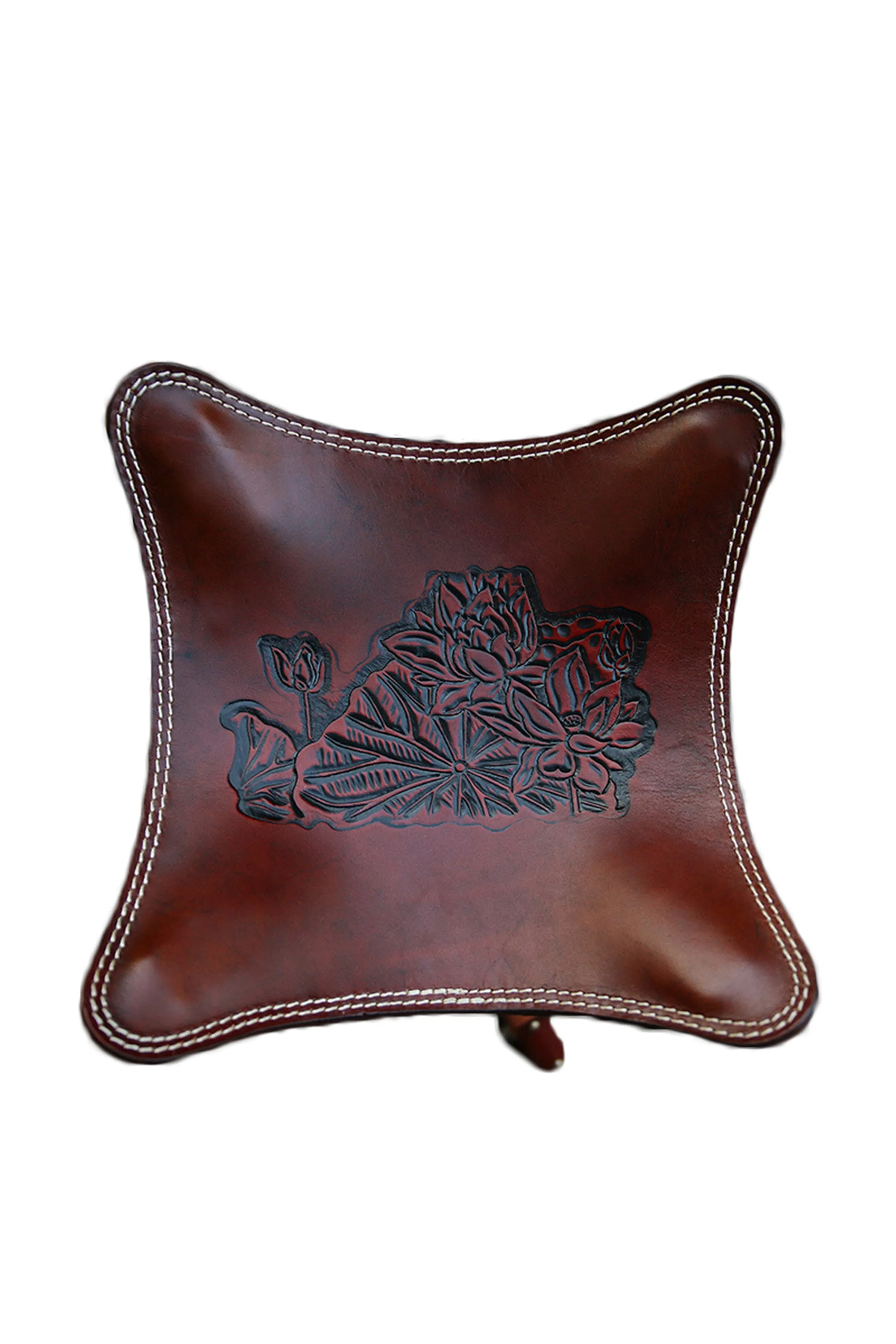 Leather Folding Stool MSI0627