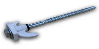 Liberty Samson Heavy Ground Screw Tent Pegs (20 Pack)