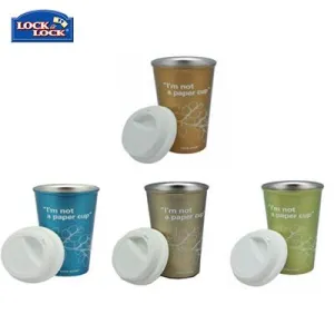 Lock & Lock New Stainless Steel Eco-Friendly Mug 440ml