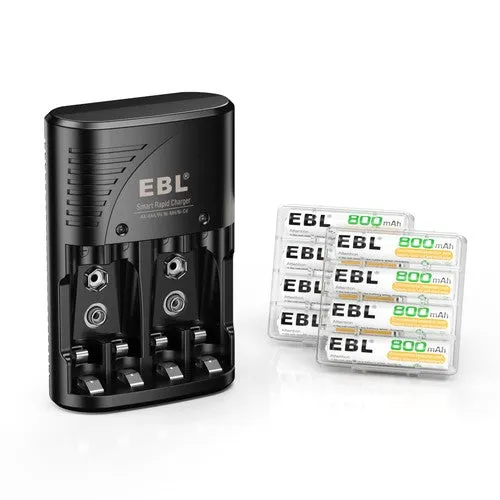 Lot AA AAA Rechargeable Batteries 2800mah 1100mAh 800mAh w/ AC Charger