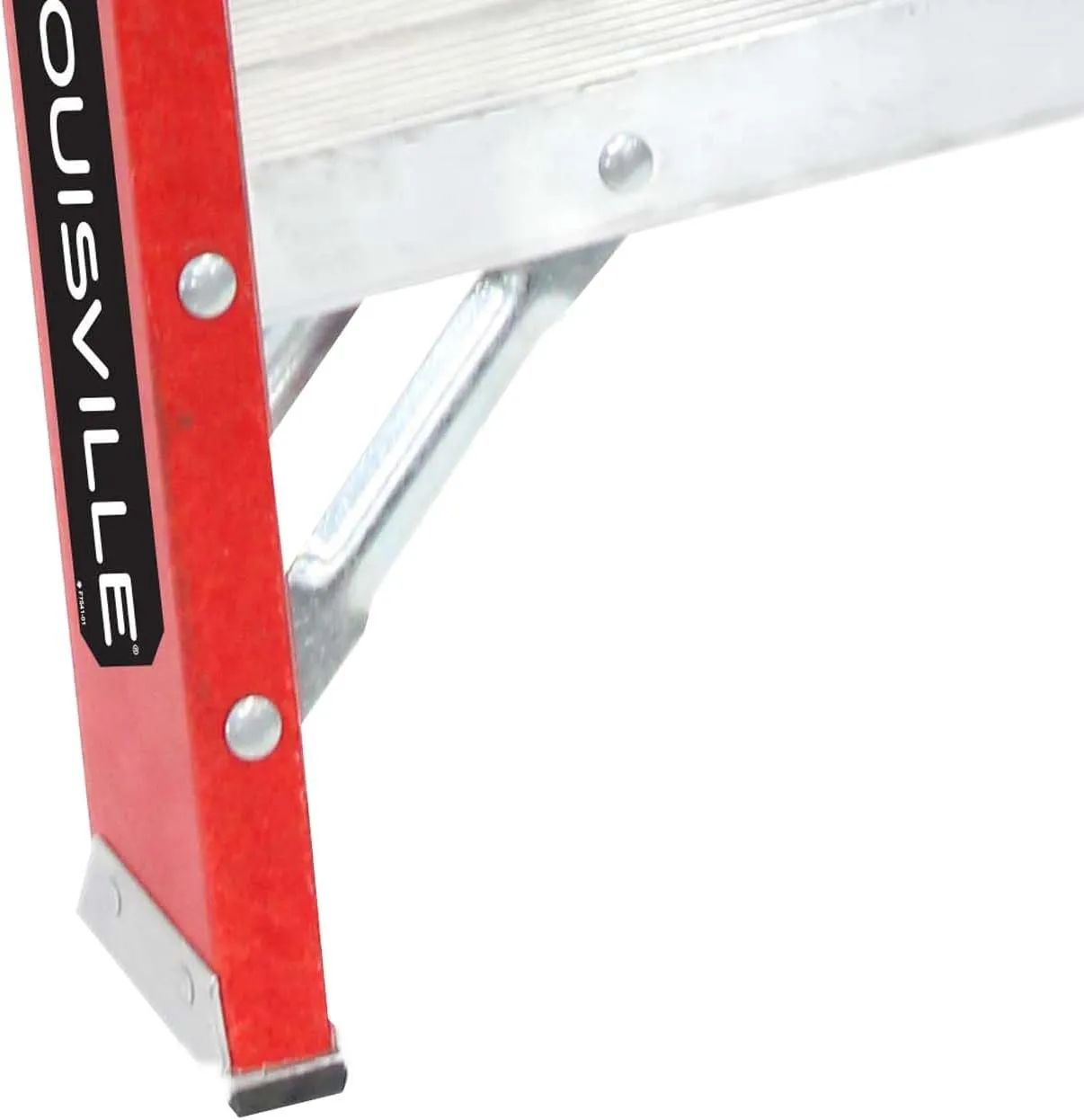 Louisville Ladder 2-Foot Fiberglass Step Stool Industrial, 300-Pound Load Capacity, Type IA, FS1502