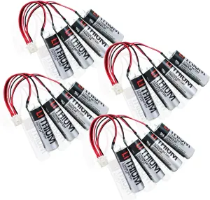 <- 4 Pack -> HW0470360-A 8000mah ER6V/3.6V Battery Replacement for YASKAWA Motoman Robot 149689-1