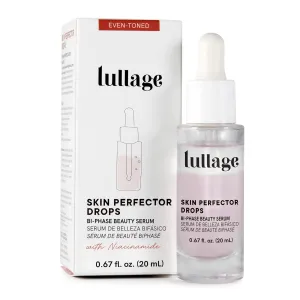 Lullage Serum for Oily and Combination Skin with Niacinamide, moisturized, and Radiant, Skin Perfector Drops Serum (0.67 fl. oz.)