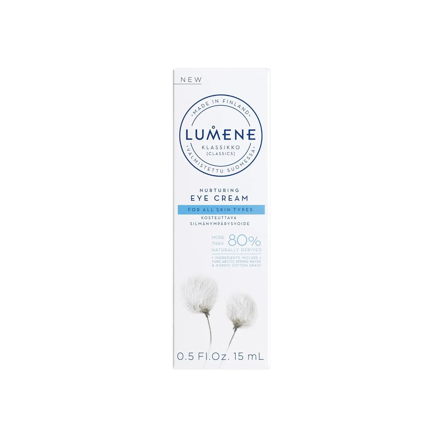 Lumene Klassikko [CLASSICS] Nurturing Eye Cream for all Skin Types 15 ml / 0.5 Fl.Oz.