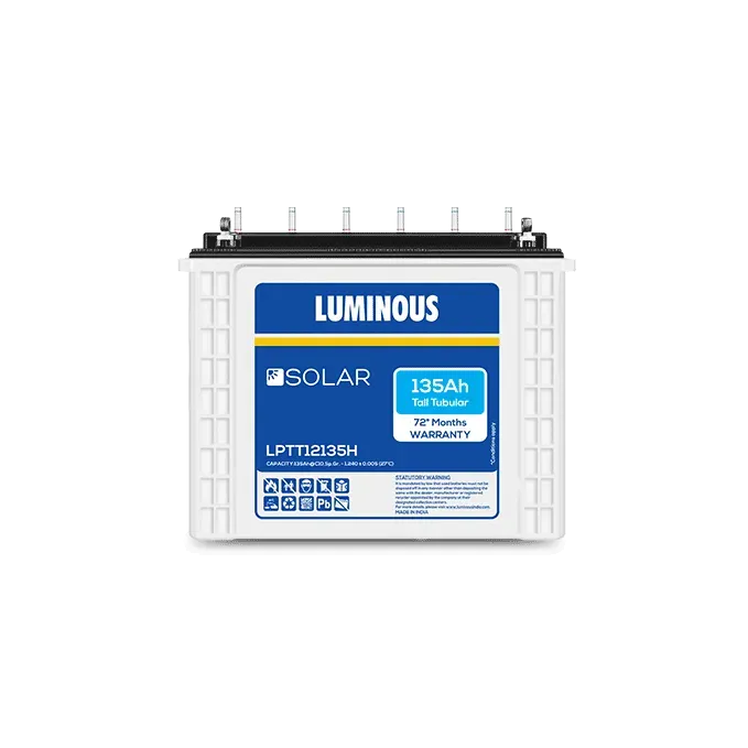 Luminous solar battery 135 AH lptt12135h