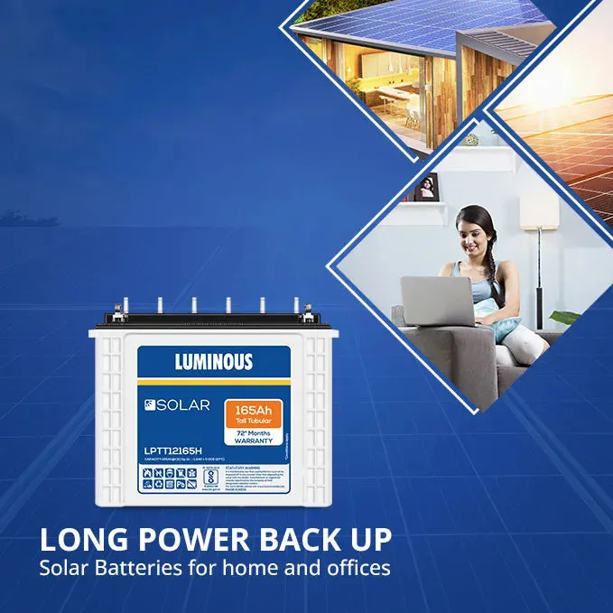 Luminous solar battery 180 ah lptt12180l